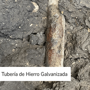 Tubería de Hierro Galvanizada